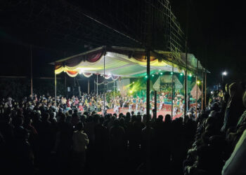 Meriahnya Pentas Kesenian di Desa Kemloko