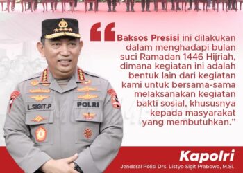Sambut Ramadhan, Kapolda Bali Gelar Baksos Presisi Bersama Mahasiswa dan OKP