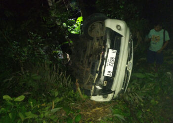 Mobil Tak Kuat Nanjak Masuk Jurang di Bantul, 1 Orang Tewas