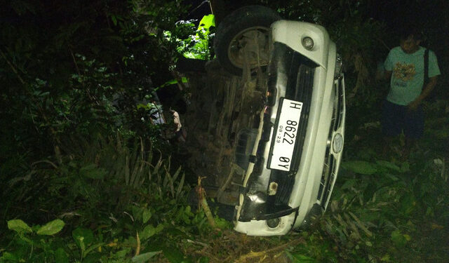 Mobil Tak Kuat Nanjak Masuk Jurang di Bantul, 1 Orang Tewas