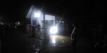 Sungai Ciharashas Meluap, Ratusan Rumah di Cilaku, Cianjur Terendam Banjir
