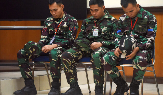 Pleidoi Terdakwa Pembunuh Bos Rental: Kami Mohon Tetap Jadi Anggota TNI