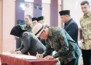 Bupati HM Dadang Supriatna Sepakati Musrenbang RKPD Kabupaten Bandung 2026.Peningkatan Kualitas SDM Dan Infrastruktur