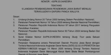 Menuju Terwujudnya Gapura Panca Waluya, Dedi Mulyadi Keluarkan SE Tentang 9 Langkah Pembangunan Pendidikan di Jawa Barat