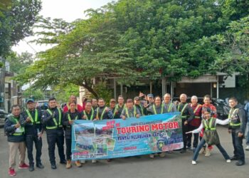Ratusan Warga Villa Bogor Indah Touring ke Cirata, Pererat Tali Silaturahmi Lewat Hobi”