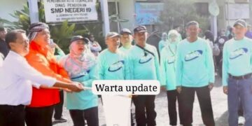 Walikota Dukung Semangat Berjalan Kaki di HUT SMPN 19 Tasikmalya