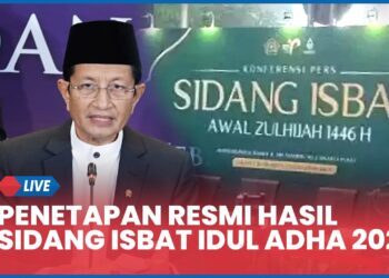 Sidang Isbat Tetapkan Idul Adha Jatuh di Tanggal 6 Juni 2025