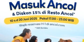 Ancol Gratiskan Tiket Masuk Untuk Warga, Rayakan HUT Jakarta Ke- 498