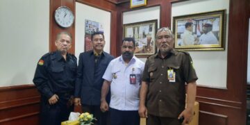 DPP LPPNRI Jabar berkonsolidasi Dengan Staffsus Menhan Lenis Kogoya