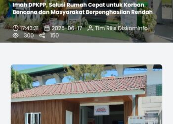 DPKPP Kabupaten Bogor Buat Konsep Hunian Inovatif Bertajuk IMAH
