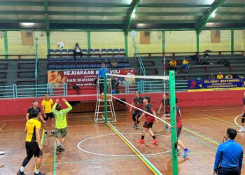 *Meriahkan Hari Bhayangkara ke-79, Polda Jabar Gelar Turnamen Bola Voli Antar Satker dan Kewilayahan*