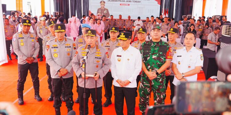 Kapolri Groundbreaking 24 SPPG Jateng, Dukung Penuh Program MBG