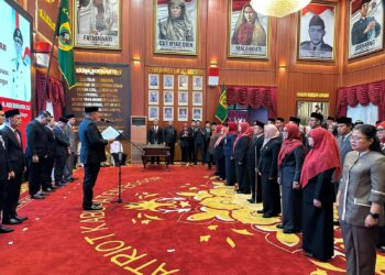 Bupati Bogor Rudy Susmanto Melantik Dan Merotasi Pejabat Eselon III Dan IV