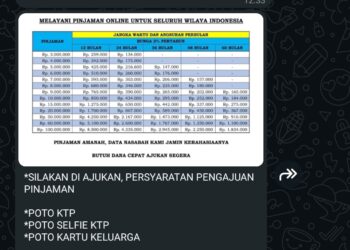 Pernipuan Berkedok Pinjaman Online
