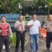 *Polisi lakukan Pengamanan Kedatangan Tim Oxford United Untuk Piala Presiden 2025 di Bandung*