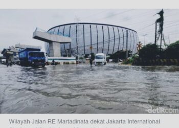 ” WARGA PESISIR JAKARTA DIMINTA WASPADA ROB  1-2 HARI KEDEPAN “