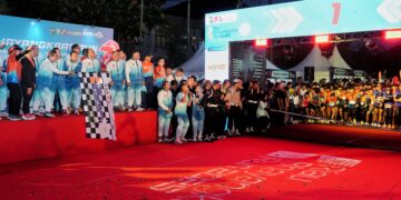 Kapolri Flag Off Riau Bhayangkara Run 2025