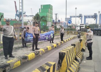 Satgas Preventif Polres Pelabuhan Tanjung Priok gelar Operasi Patuh Jaya 2025
