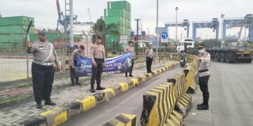 Satgas Preventif Polres Pelabuhan Tanjung Priok gelar Operasi Patuh Jaya 2025