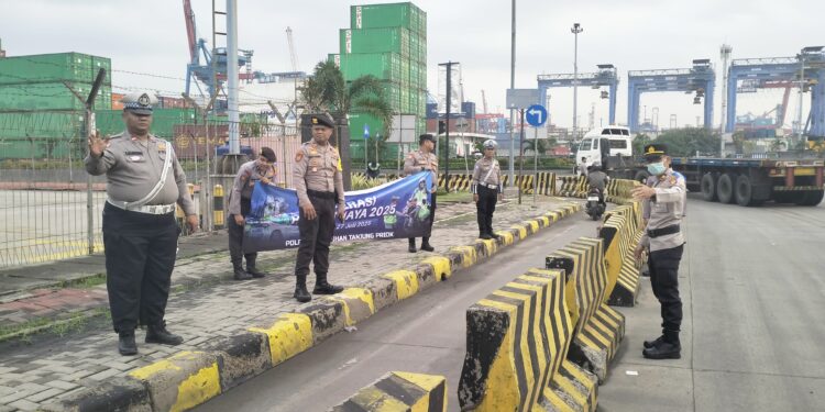 Satgas Preventif Polres Pelabuhan Tanjung Priok gelar Operasi Patuh Jaya 2025