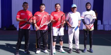 *Kapolda Jabar dan Komandan Pussenif TNI – AD Tanding Futsal Bersama, Wujud sinergitas TNI – Polri*
