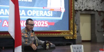 Polda Bali Gelar Latihan Pra Oprasi Sikat Agung 2025
