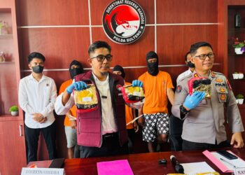 Polisi Gagalkan Penyelundupan 30 Kg Sabu, Tiga Kurir Internasional Ditangkap