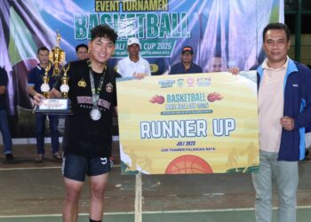 Raih Juara 2 di Turnamen Basket Wali Kota Cup 2025, Kapolda Apresiasi Tim Polda Kalteng