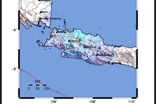 Gempa Magnitudo 4,9 Guncang Bekasi Dan Daerah Sekitarnya