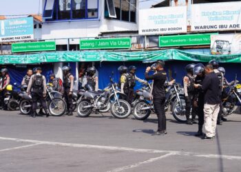 *Satgas Pemberantasan Premanisme Polda Jabar Gelar Show of Force dan Sosialisasi*