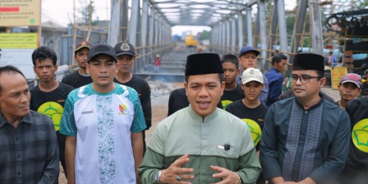 Dadang Supriatna Bupati Kabupaten Bandung Tegaskan Jembatan Dayeuhkolot Jadi Prioritas Pembangunan