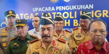 Menteri Agus Andrianto Kukuhkan Satgas Patroli Imigrasi di Bali Awasi Orang Asing
