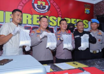 Bawa 3 Kilo Narkoba, Polresta Palu Tangkap Kurir Sabu Asal Aceh