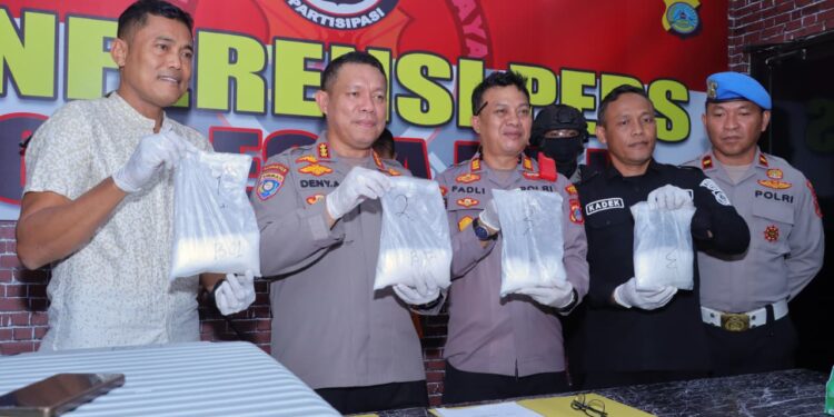 Bawa 3 Kilo Narkoba, Polresta Palu Tangkap Kurir Sabu Asal Aceh