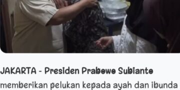 Presiden Prabowo Subianto Takziah Ke Rumah Almarhum Affan Driver Ojol