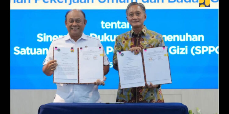 Sinergi Kementerian PU dan Badan Gizi Nasional Pacu Pembangunan Ribuan Dapur Gizi untuk Program MBG (Makan Bergizi Gratis)