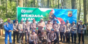 Kapolda Jabar Tanam 500 Pohon Endemik di Kaki Gunung Ciremai, Dukung Pelestarian Alam