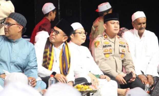 Kemayoran Bersholawat” Kapolsek Kemayoran Hadiri Kegiatan Maulid Nabi Muhammad SAW