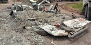 Angkutan Batubara Milik PT. RMK Group Hantam Pengemudi LV Doble Cabin Hingga Tewas
