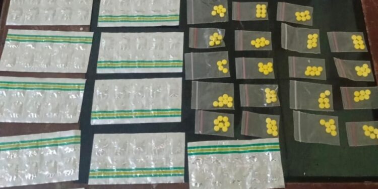 Sinergi Cepat FORTAL Dan Polsek Cibarusah Berhasil Ungkap Penjual Obat Golongan “G” Tanpa Resep
