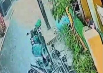 Pencurian kendaraan Roda Dua Di Cempaka Baru PAM 1 Saat Hujan Deras
