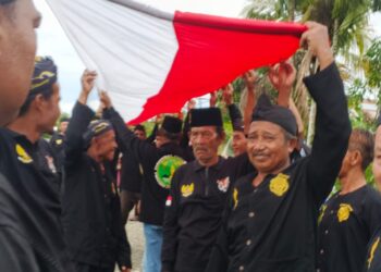 Team Ekspedisi Pengibaran Bendera Merah Putih 80 M , Papua Tengah Nabire