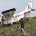 Warga Geger , Pesawat Capung Jatuh di Area Persawahan Tirtamulya Karawang