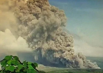 Gunung Semeru Erupsi ,Polres Lumajang Tutup Total Akses Jalan Lumajang-Malang