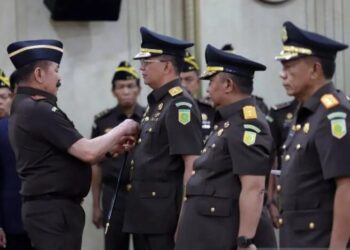 Jaksa Agung Burhanudin S.T Lantik 43 Kajari Baru , Rotasi Besar – Besaran