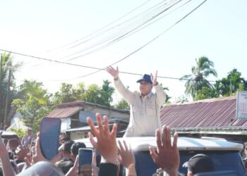 Presiden RI Prabowo Kunjungi Masyarakat Yang Terdampak Banjir di Nagari Kasai, Batang Anai