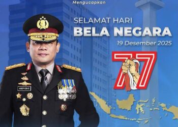 Ucapan Hari Bela Negara 2025 dari Polda Metro Jaya untuk Indonesia Maju