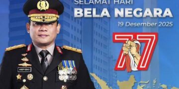 Ucapan Hari Bela Negara 2025 dari Polda Metro Jaya untuk Indonesia Maju
