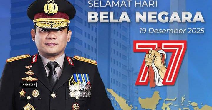 Ucapan Hari Bela Negara 2025 dari Polda Metro Jaya untuk Indonesia Maju
