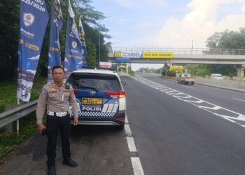 Selama Ops Lilin Lodaya 2025, Arus Lalu Lintas di Purwakarta Dan Tol Terpantau Lancar